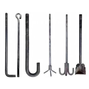 Anchor bolt with nut and washer